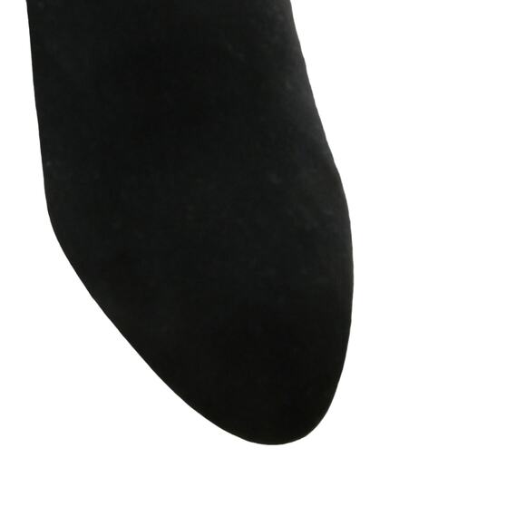 Brian Atwood NWB Sierra Over the Knee Boots with Fur Cuff Black Size 35 (US 5) - Picture 3 of 12